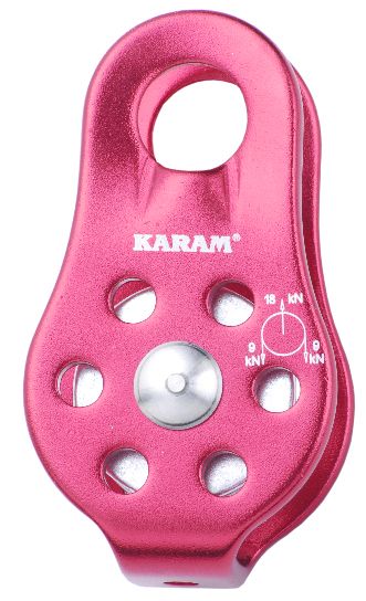 KARAM AP 011 Aluminium Single Pulley Single Side Attachment