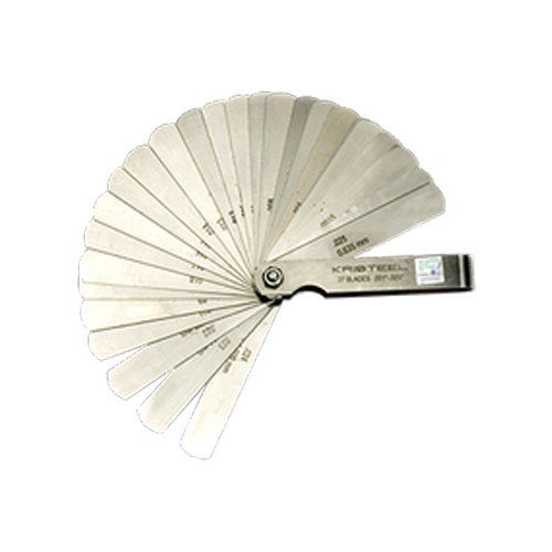 Kristeel Feeler Gauge- 27 Blades, -3″ Size – Model FG 27)