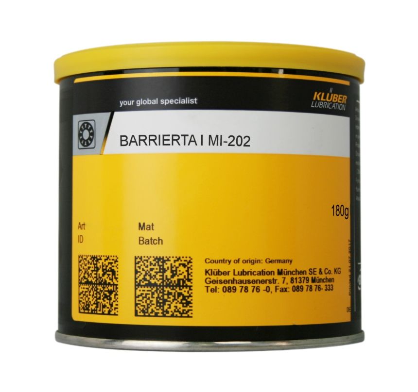 Kluber BARRIERTA I MI-202 High-temperature long-term grease 180g can