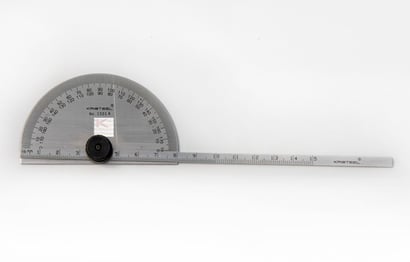 Kristeel Protractor Cum Depth Gauge (D – Head) – Model 1501 A