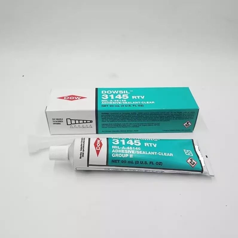 Dow Dowsil 3145 Silicone Adhesive Clear 90 Ml Tube