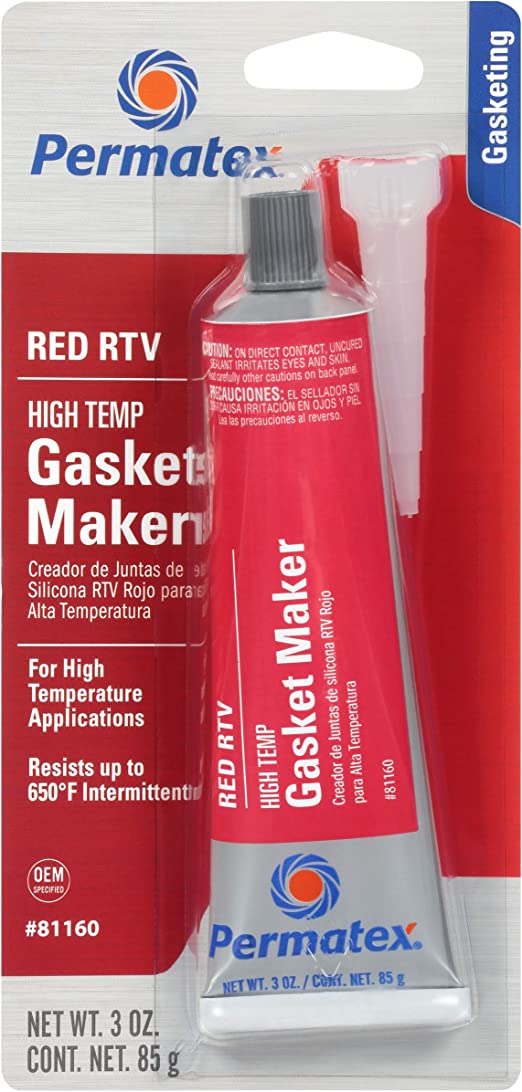PERMATEX 81160, RED RTV GASKET SEALANT (Copy)