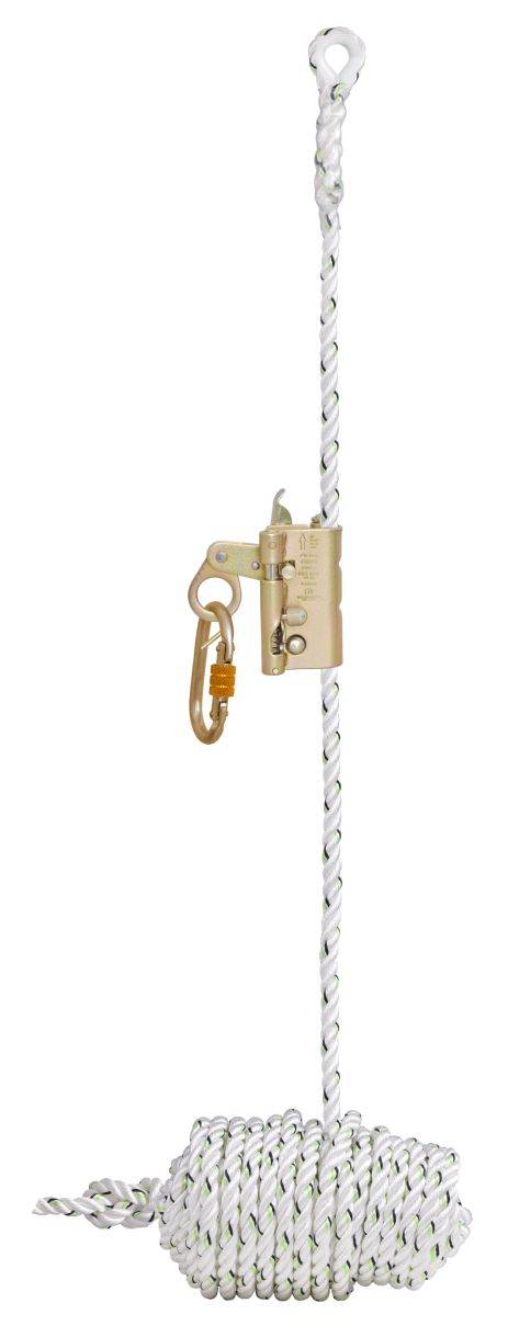 KARAM PN 2000 Guided Type Fall Arrester System on Flexible Anchorage Line