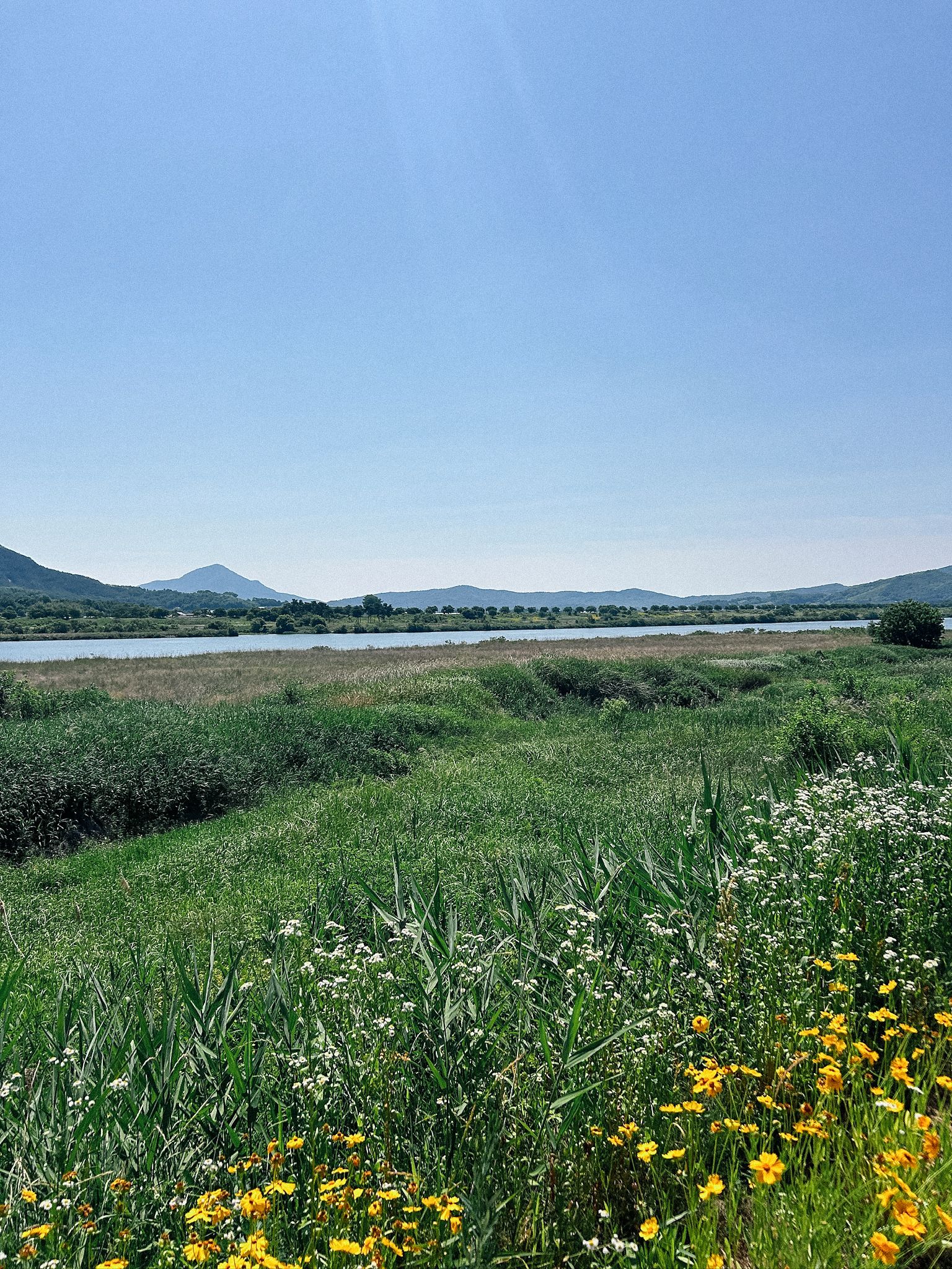 상주 자전거도로 풍경