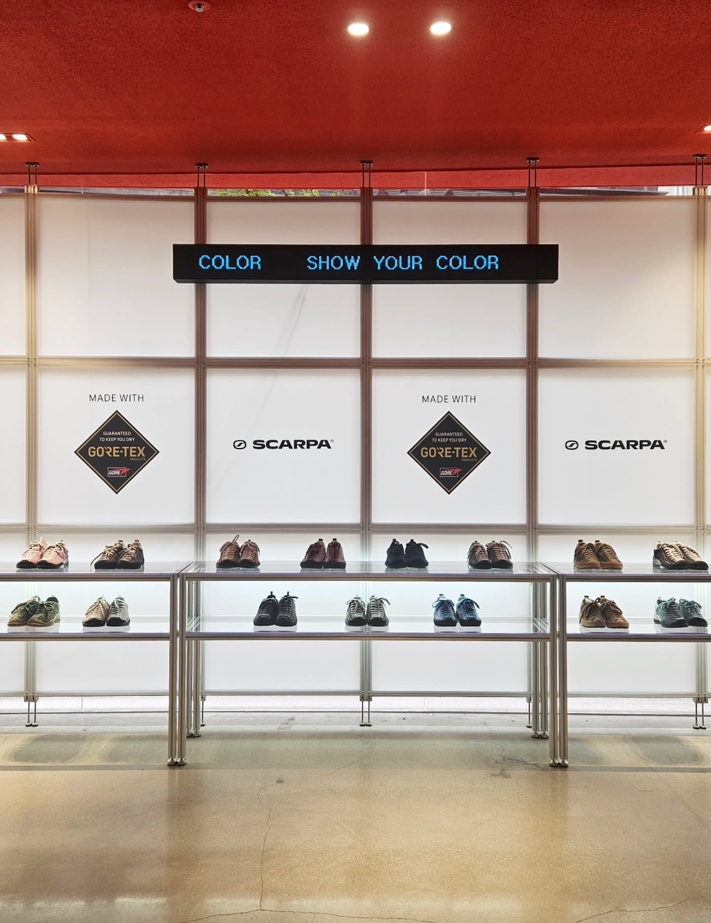 SCARPA X GORE-TEX, ‘SHOW YOUR COLOR’ 팝업스토어 오픈