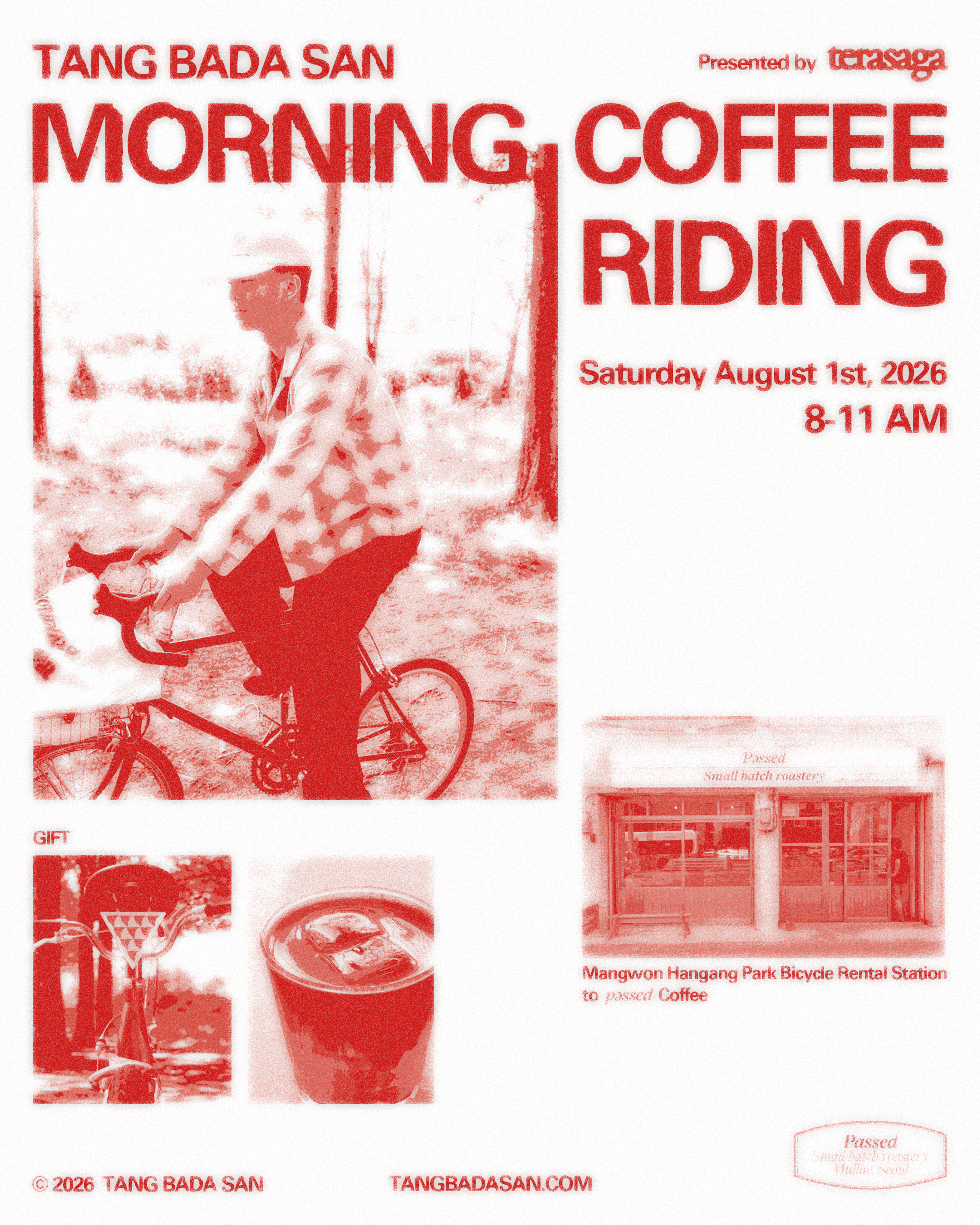 TANG BADA SAN Morning Coffee Riding