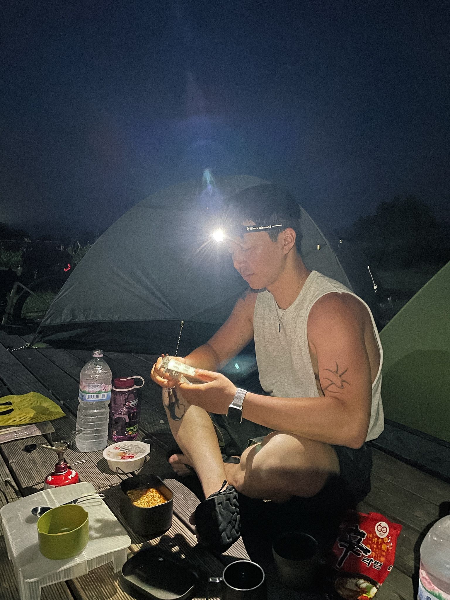 하루의 보상을 받는 느낌을 받았다.