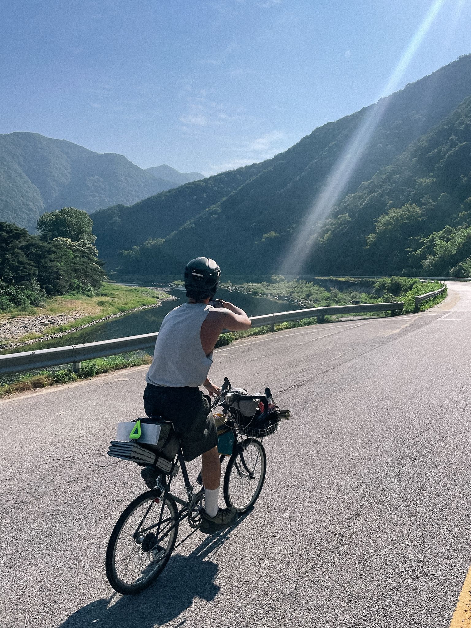 다운힐은 항상 즐겁다.