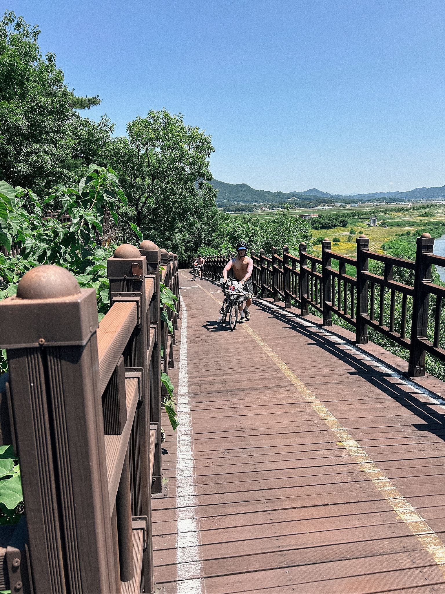 갑작스러운 업힐 등장