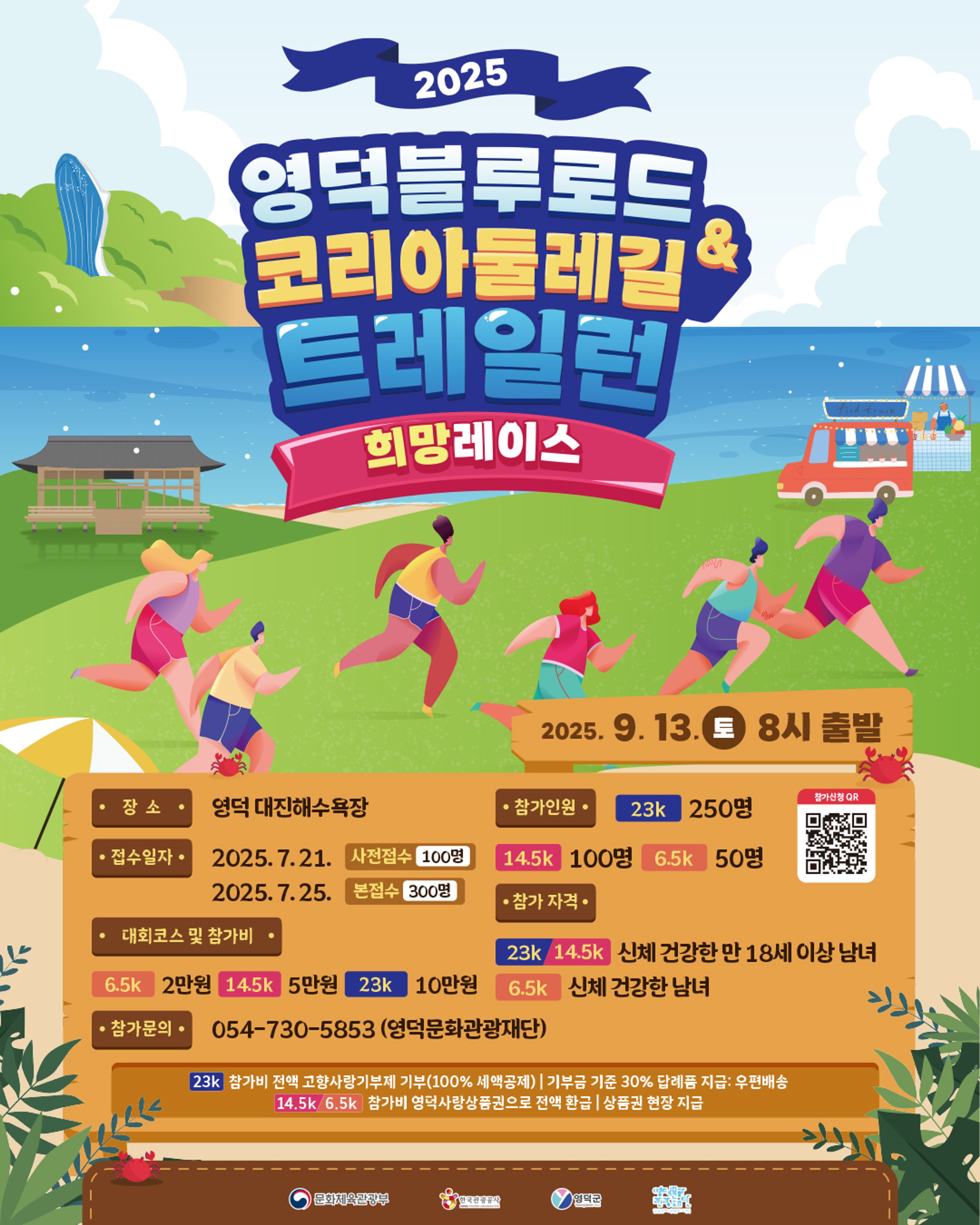 2025 영덕 블루로드&코리아 둘레길 트레일 런