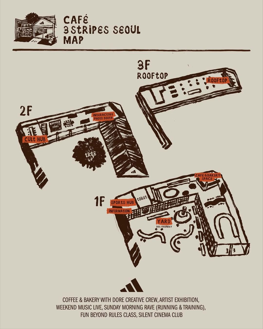 CAFÉ 3 STRIPES SEOUL