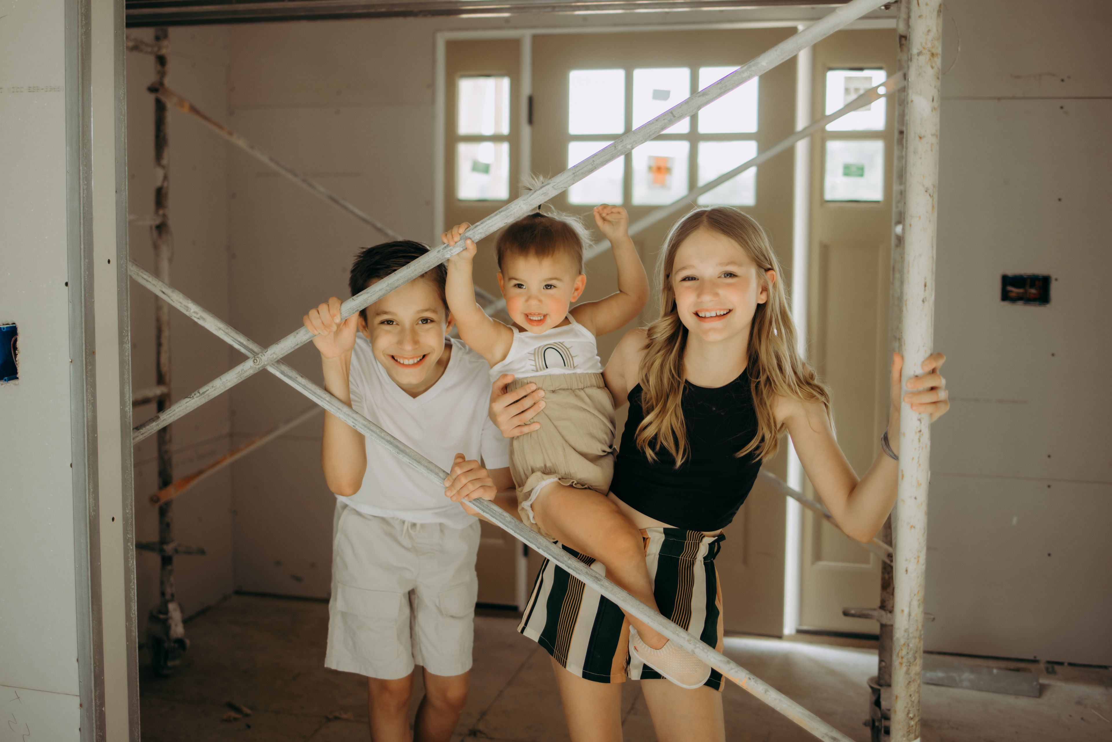 Kids in a New Home