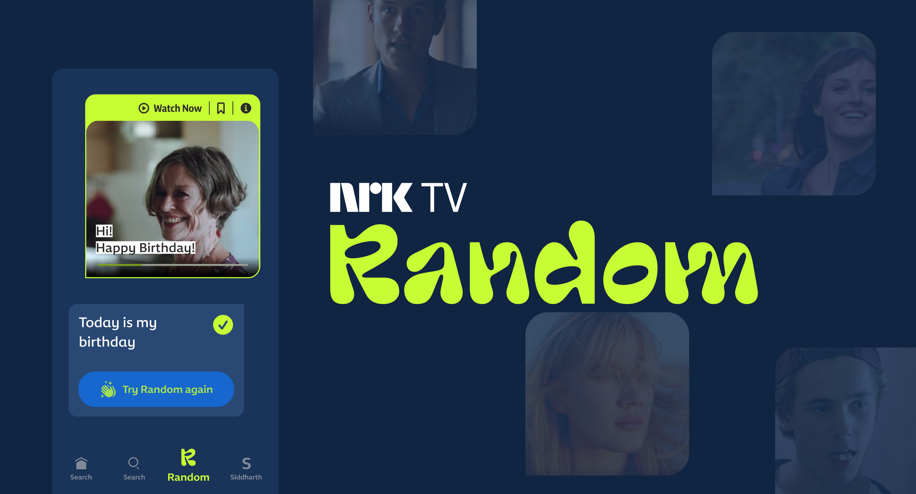 NRK TV Random: Discover content spontaneously