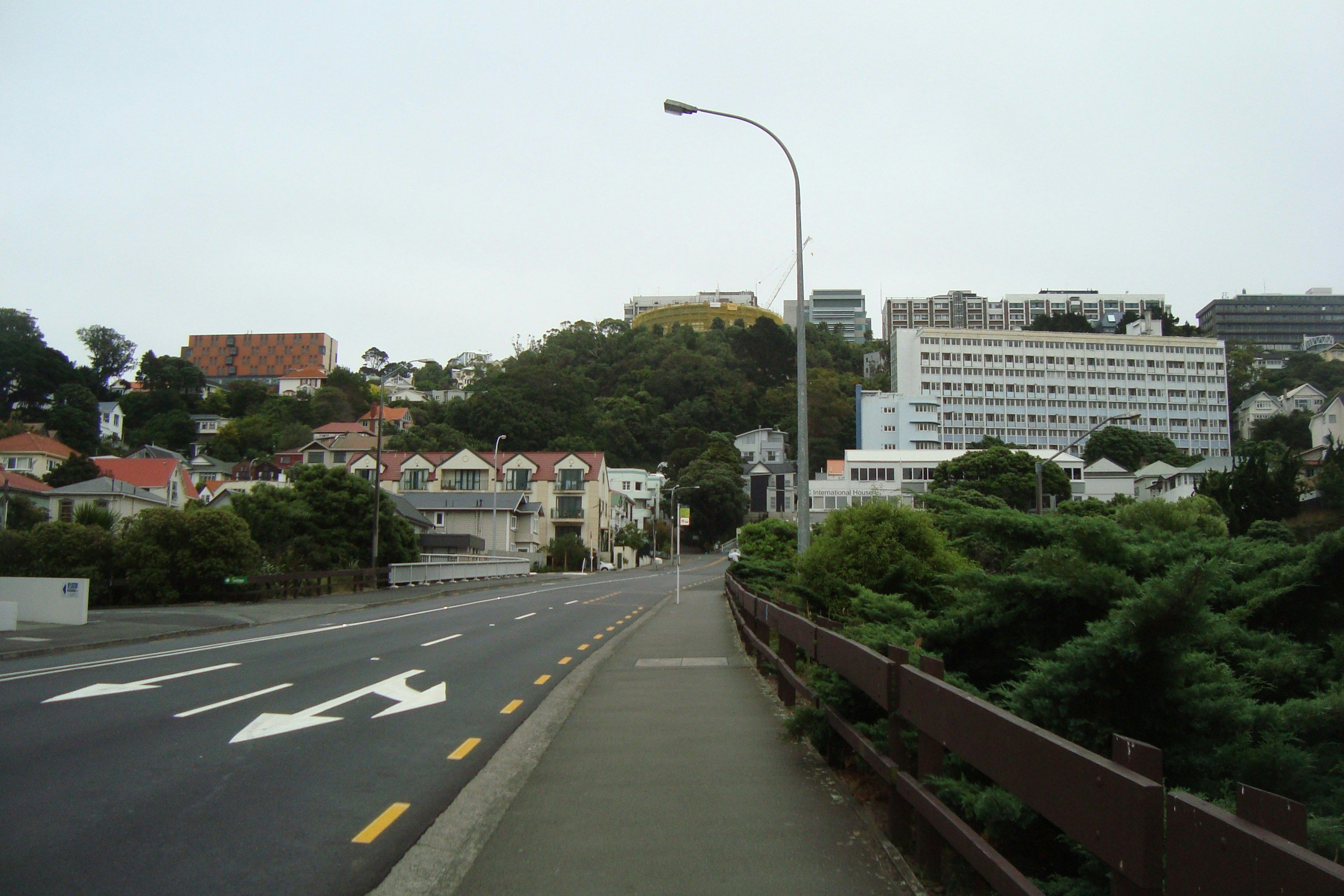 Image of a street in Wellington