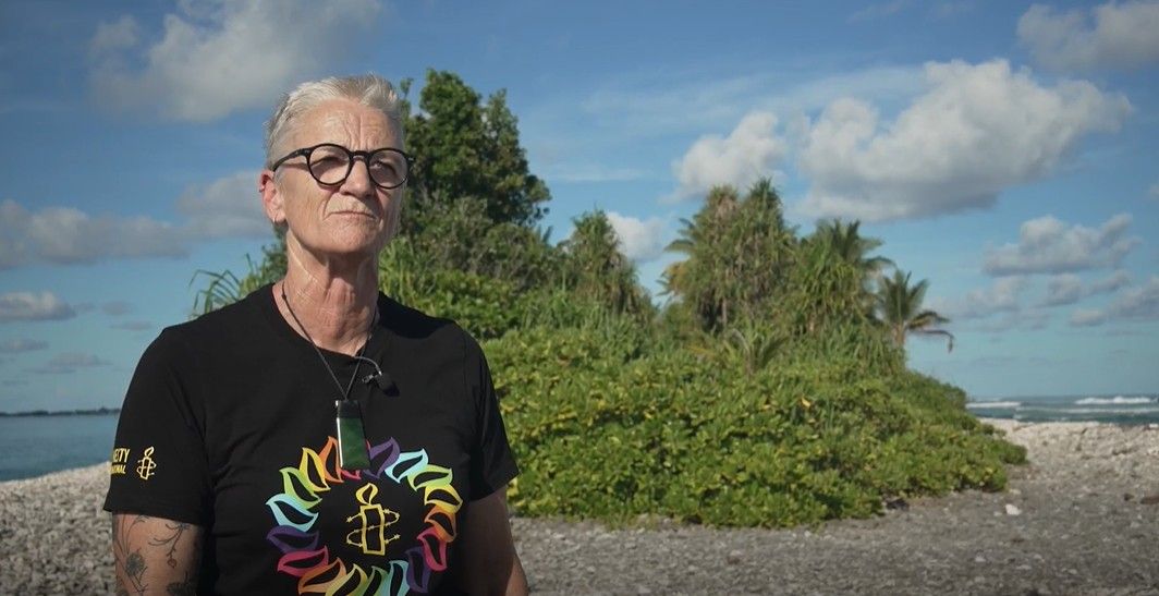 Watch: Jacqui Dillon shares a message from Tuvalu