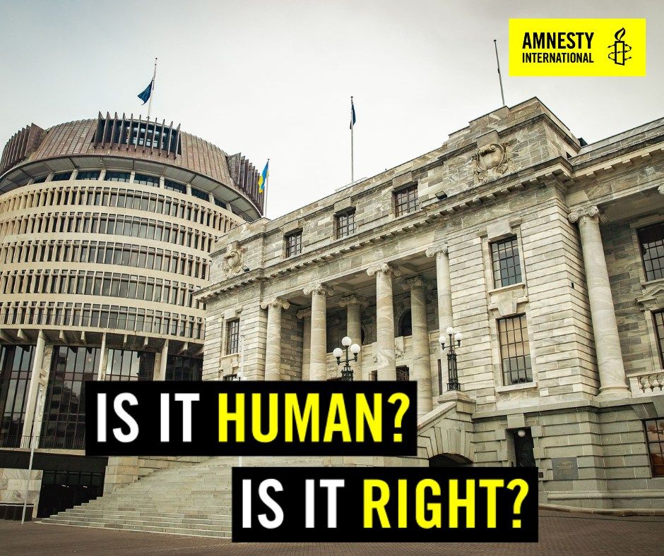 We ask, is it human, Is it right?