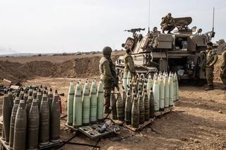 A view of an ammunition as Israel tightens measures by the army, police and other security forces after Hamas launched Operation Al-Aqsa Flood in Sderot