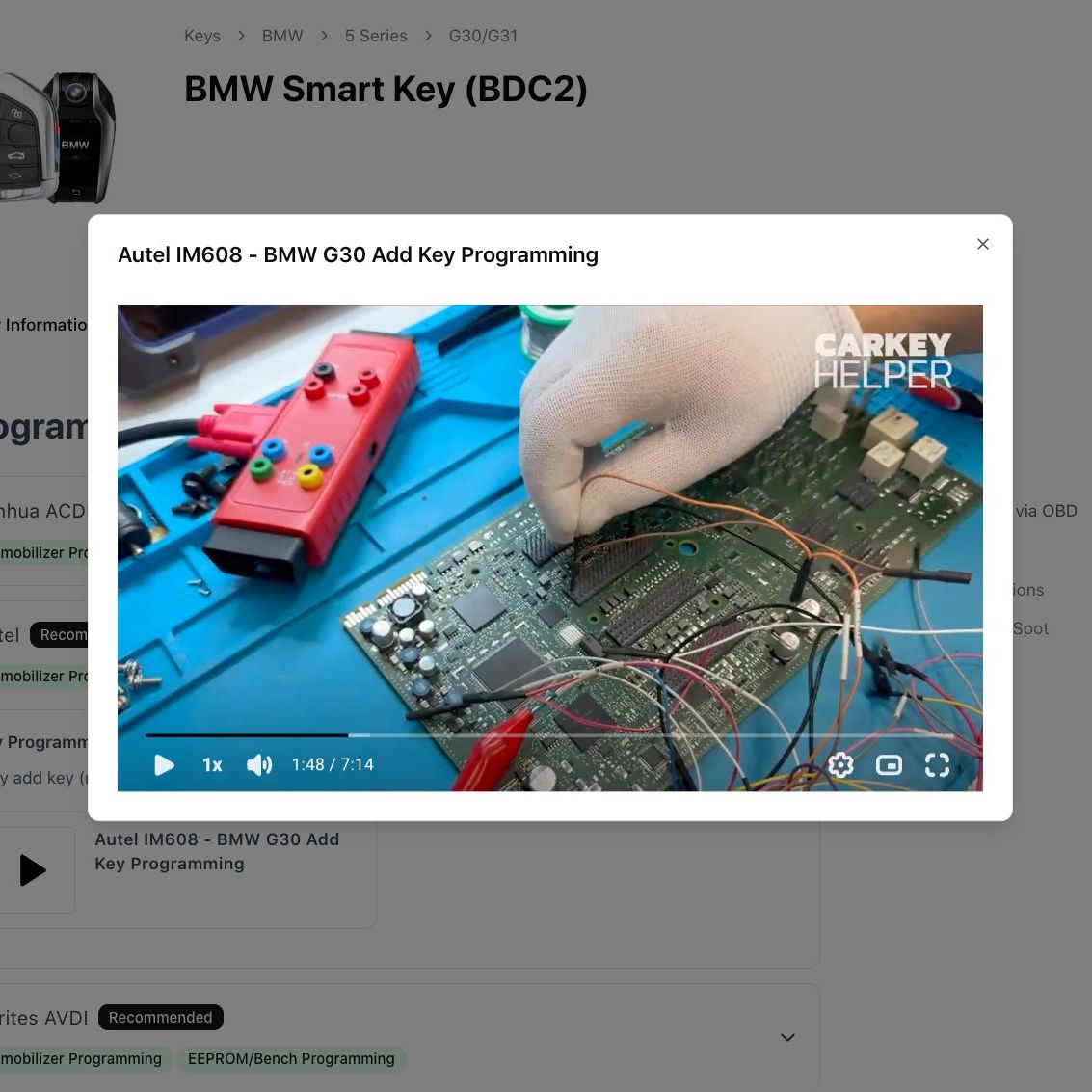 Car Key Programming Platform – All the Data You Need
