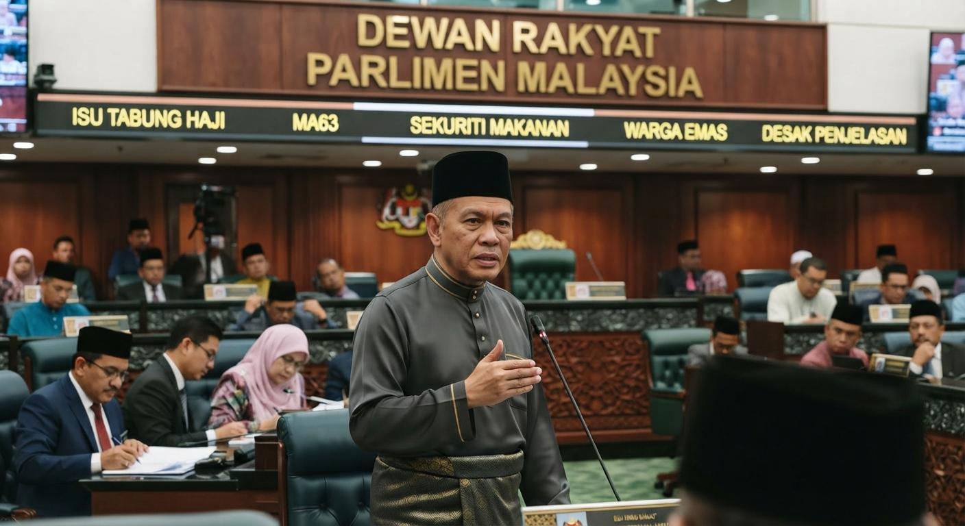 Ahli Parlimen Desak Penjelasan Isu Tabung Haji, MA63, Sekuriti Makanan dan Warga Emas