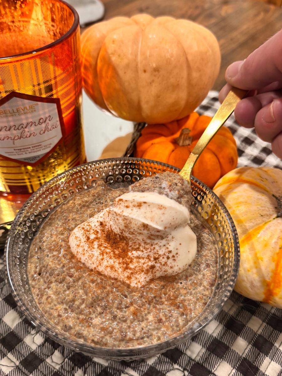 Pumpkin Pie Chia Seed Parfait