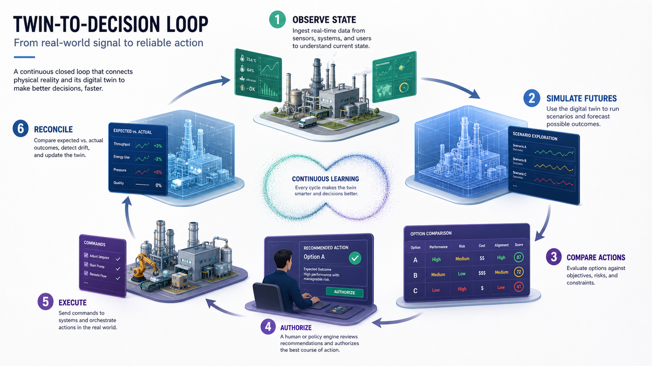 Twin to Decision Loop