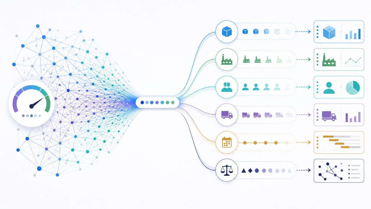 Drilling down through business objects