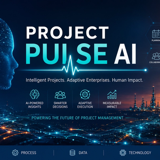 Project Pulse AI explores the future of AI-driven project management, intelligent enterprises, digital transformation, leadership, PMOs, automation, and enterprise systems in the age of adaptive organizations