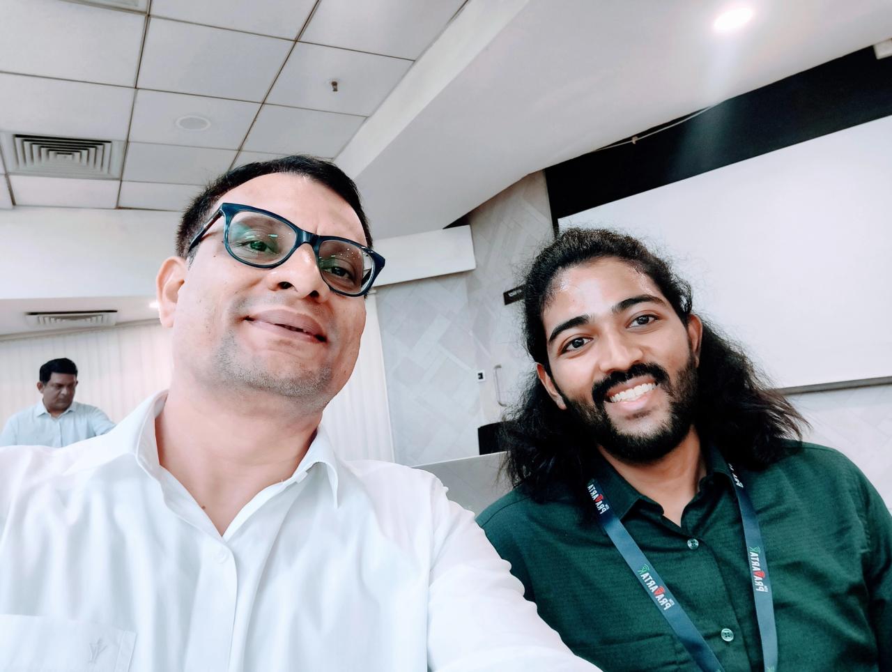 With Prof Sandeep