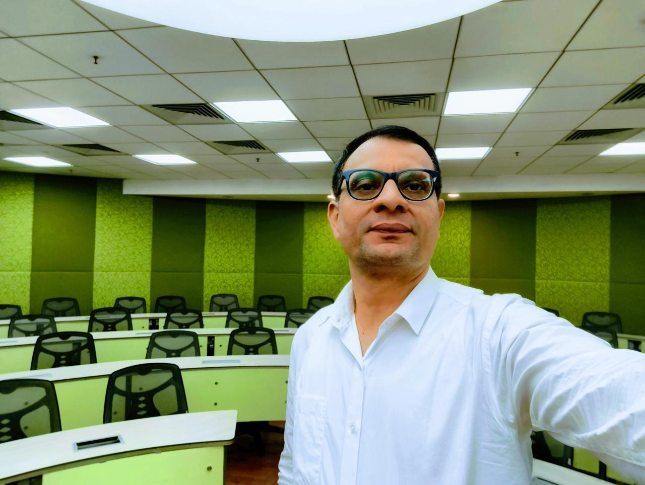 Inside view of Raman Hall