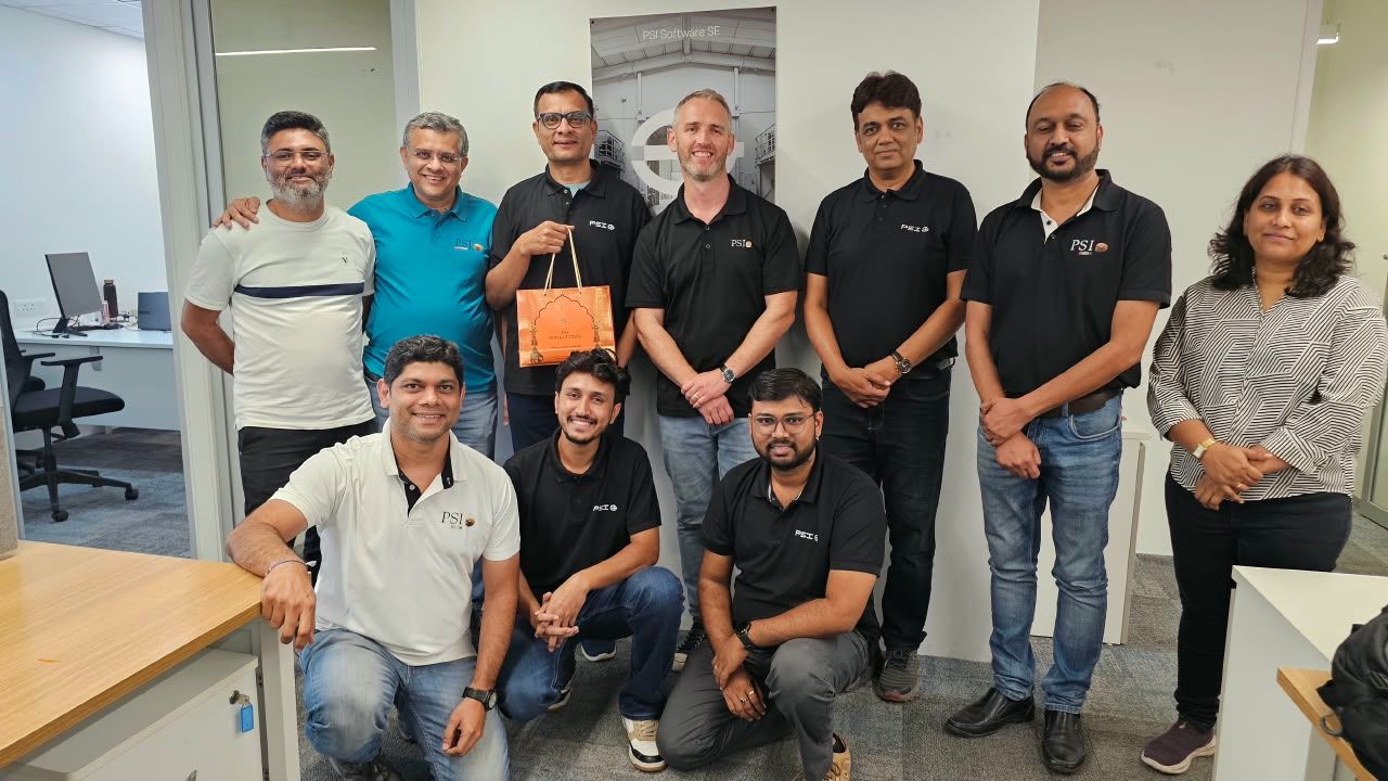 Photo with Team at Pune Office