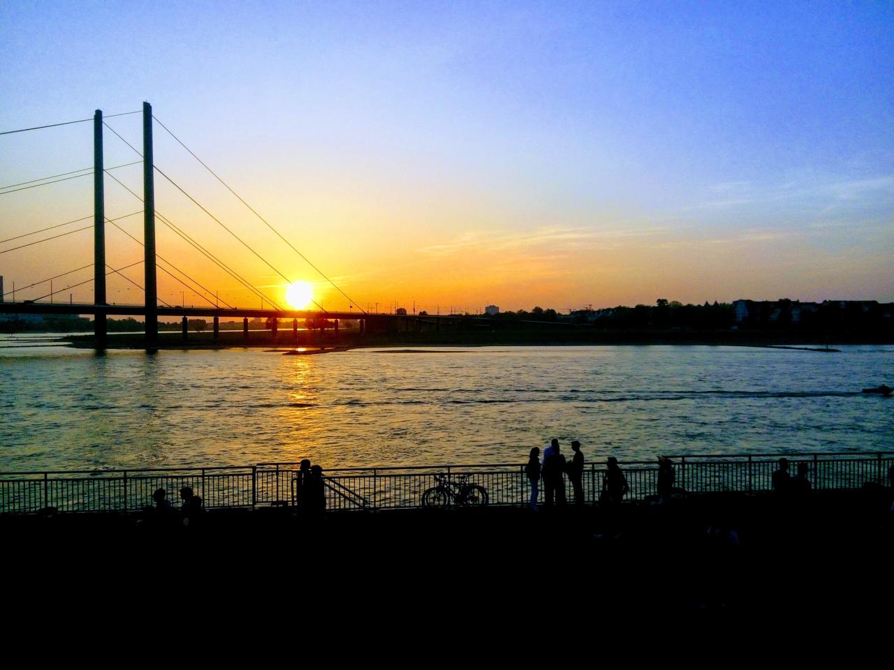 Riverfront at Dusseldorf