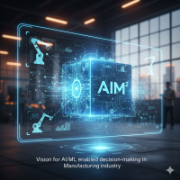 Vision for AI/ML enabled decision-making in Manufacturing industry