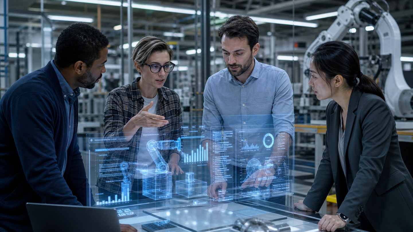 Agentic Manufacturing Operating Model