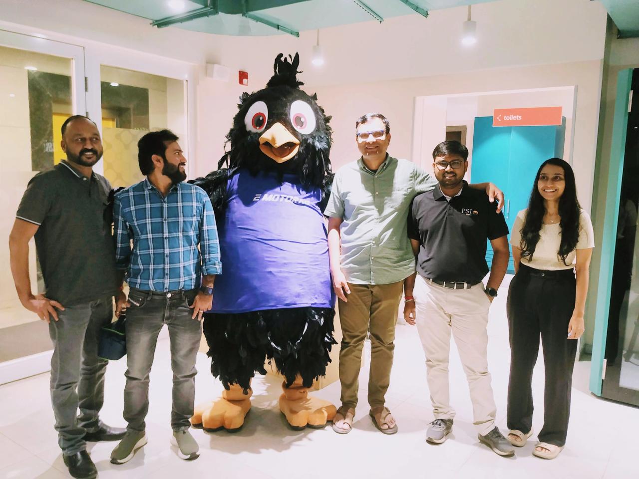 Surprise Guest Next door at Pune Office