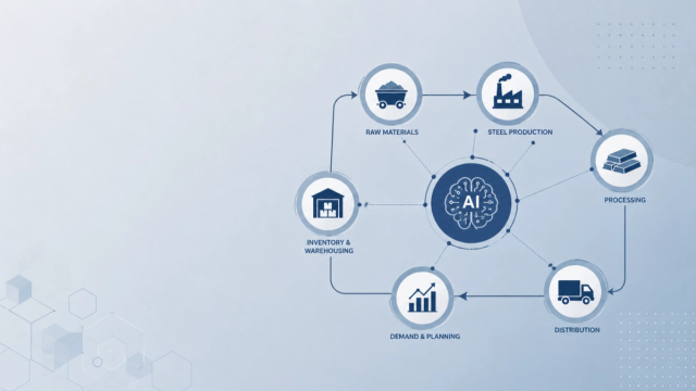 Integrating AI into Supply Chain Workflows in Steel Manufacturing