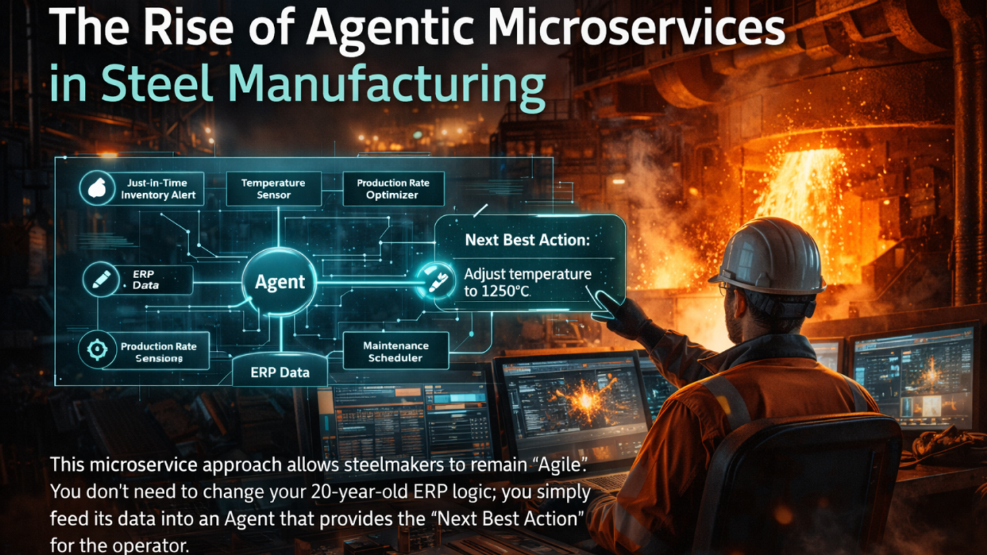 The Rise of Agentic Microservices in Steel Manufacturing