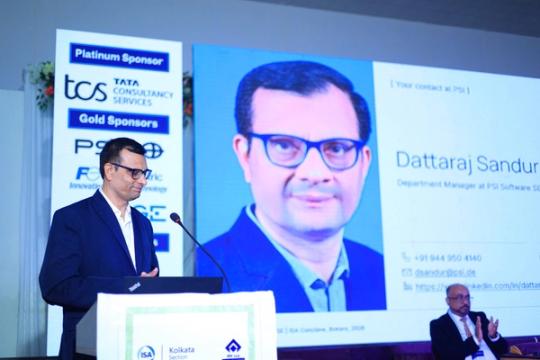 Taking the stage in Session I — “The Future of Industrial Automation with the advent of AI, ML & Analytics.”