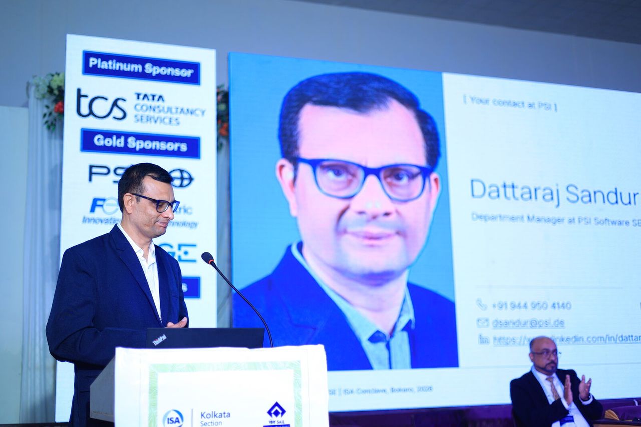 Taking the stage in Session I — “The Future of Industrial Automation with the advent of AI, ML & Analytics.”