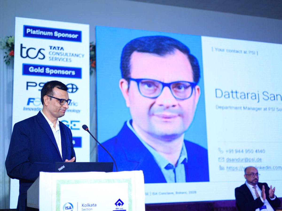 Taking the stage in Session I — “The Future of Industrial Automation with the advent of AI, ML & Analytics.”