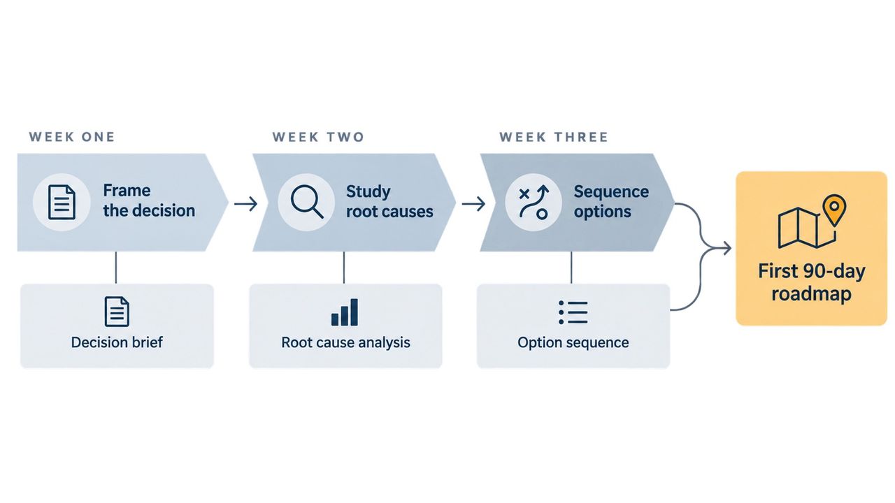 Three Weeks, One Roadmap