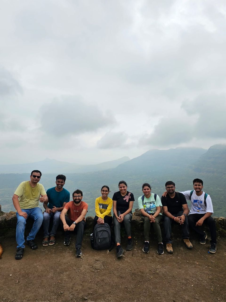 Trekking on a Rainy Day