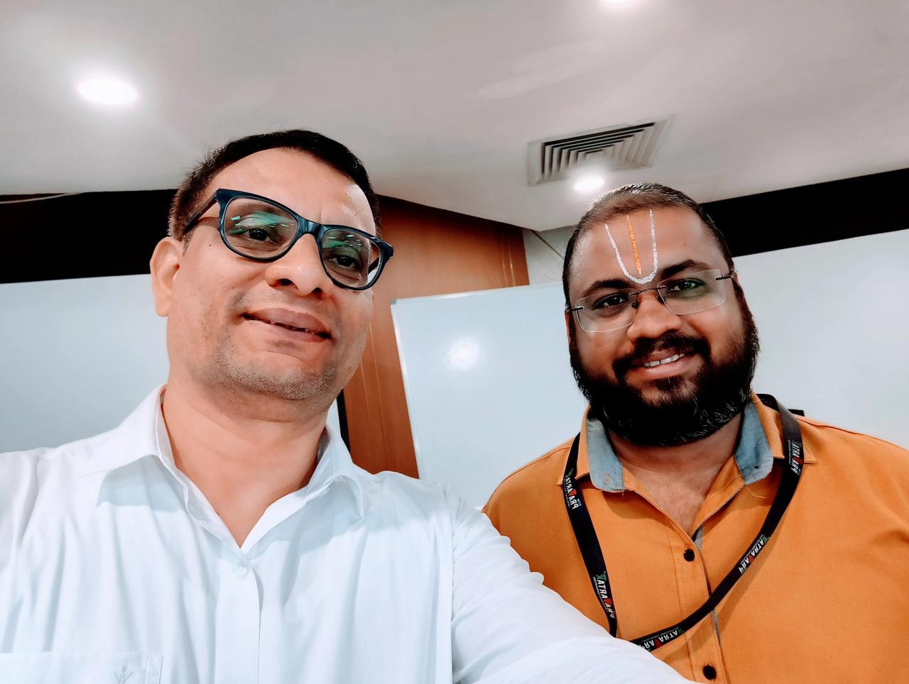 With Dr. Sathyavratan Thiagarajan