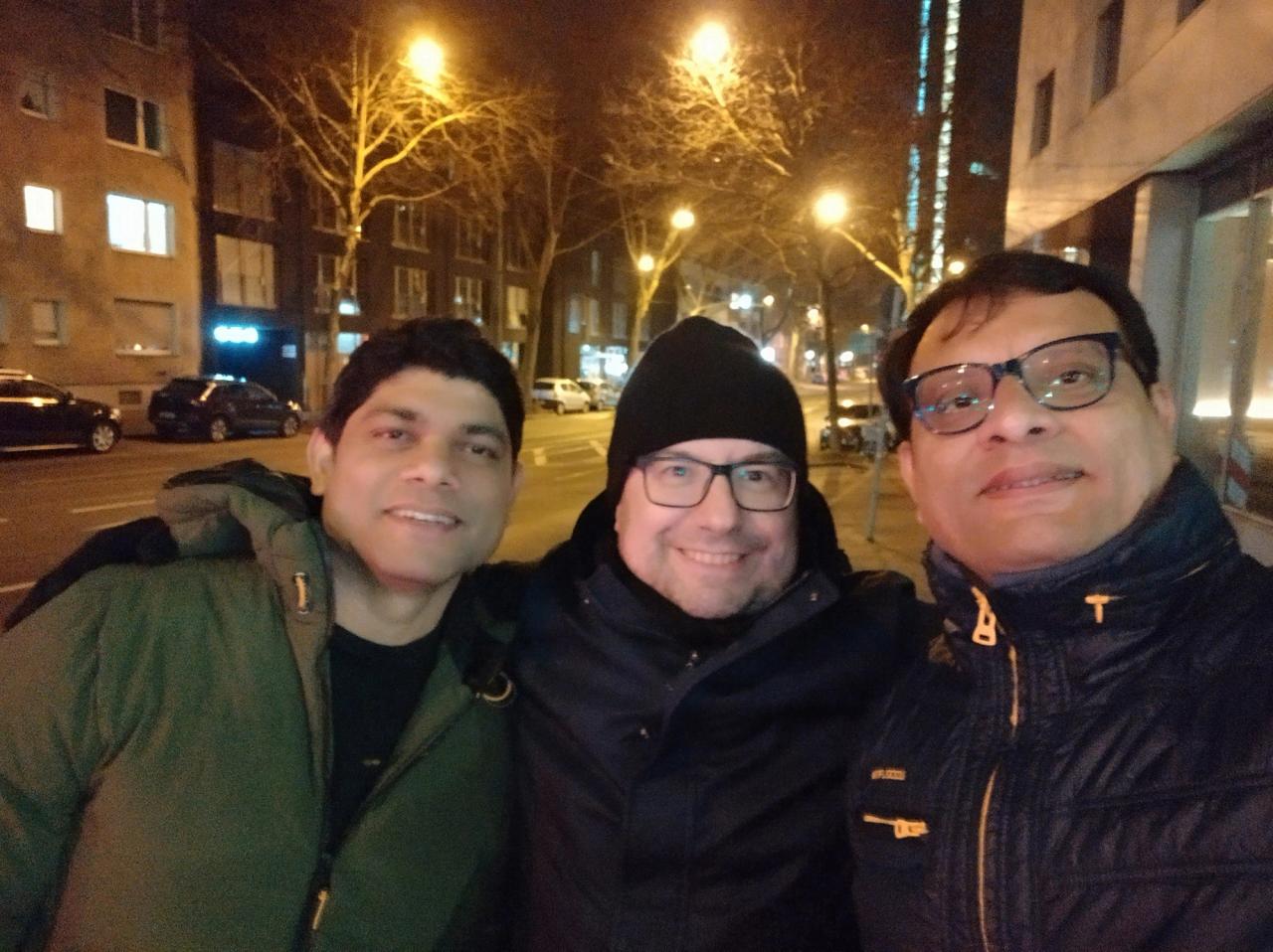Dinner with the Boss after long time