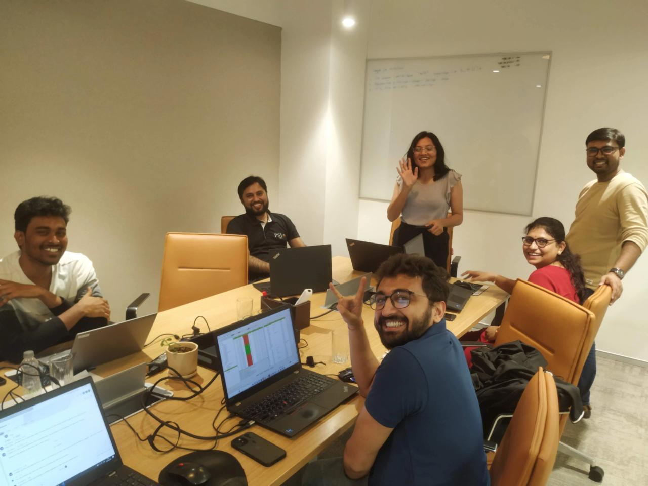 Fun with work at Pune Office with Customer Team