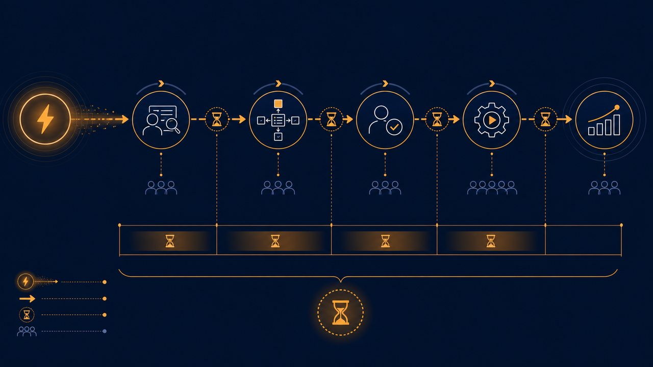 Decision-to-execution time