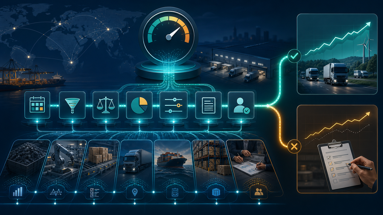 Metric charter and audit trail