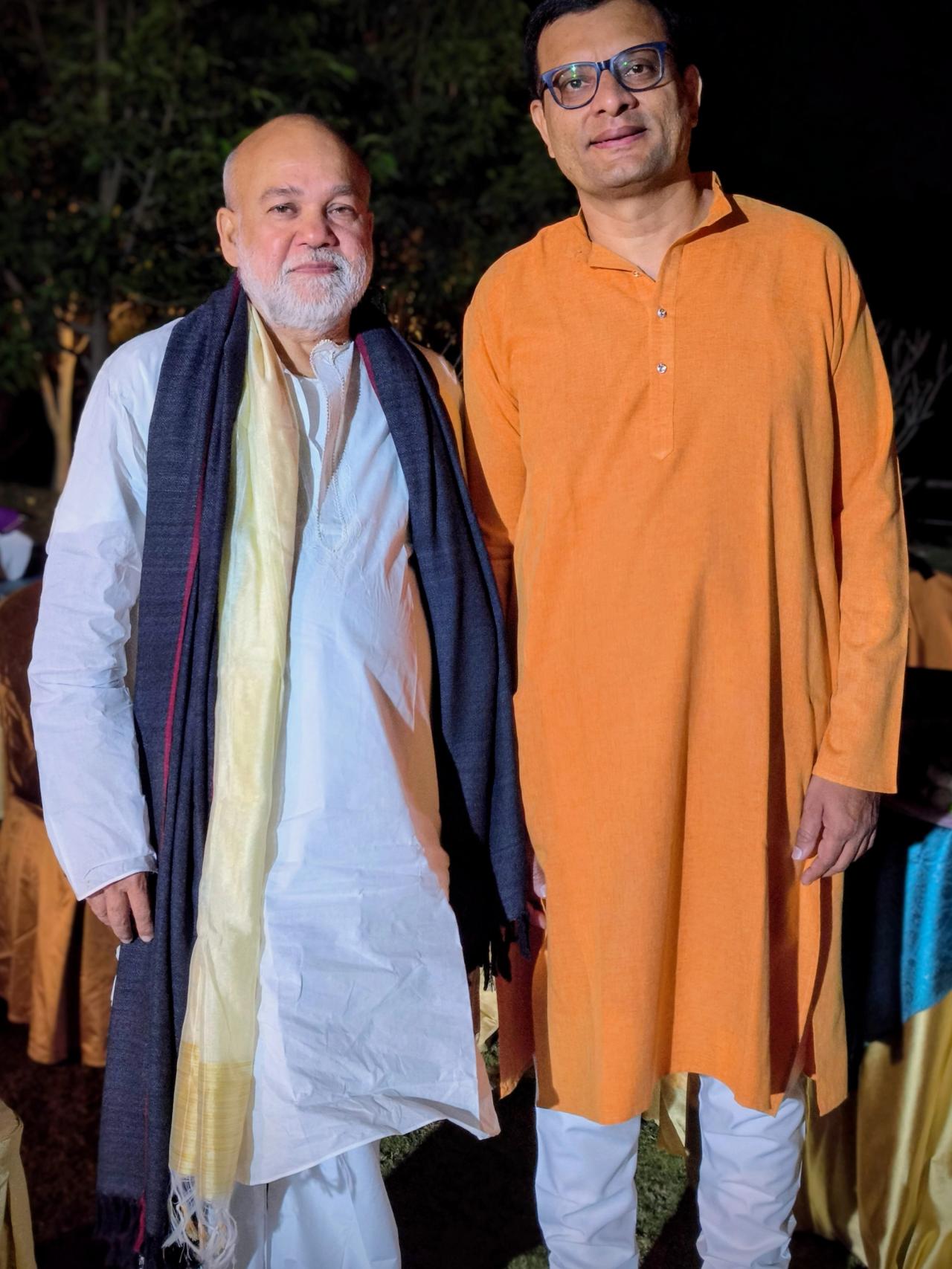 With my Mentor on his Retirement Party