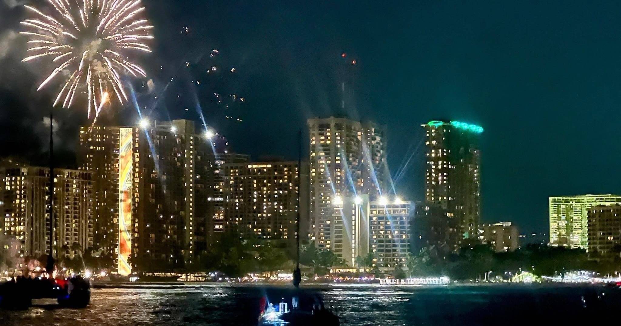 Friday Night Waikiki Fireworks Cruise photo