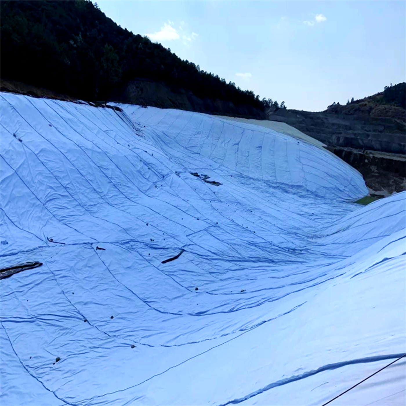 Mountain Slope Soil Stabilization Project