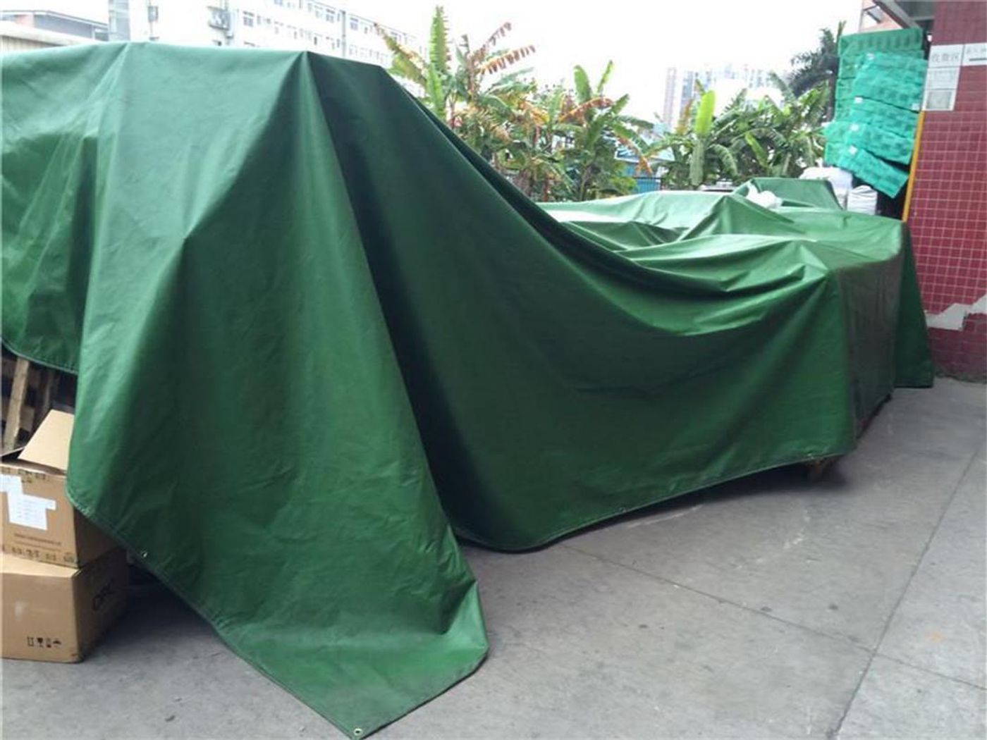 Open Yard Cargo Covering